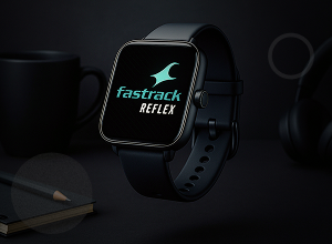 Fastrack Reflex Slay Smartwatch Mockup - OS Design Project